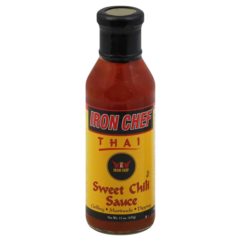Iron Chef Thai Sweet Chili Sauce, No Msg, No Artificial Coloring Added, Wheat Free, Gluten Free, Peanut Free, 14.5 Ounce (Pack O