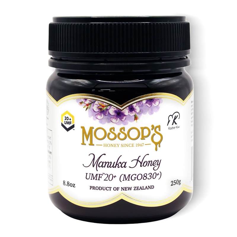 P.R.I Mossop'S Manuka Honey Umf 20+/Mgo 830+, New Zealand Raw Monofloral Manuka Honey (250G/8.8Oz)