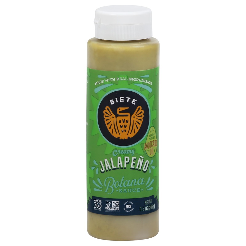 Siete Sauce Botana Jalapeno 8.5 Oz
