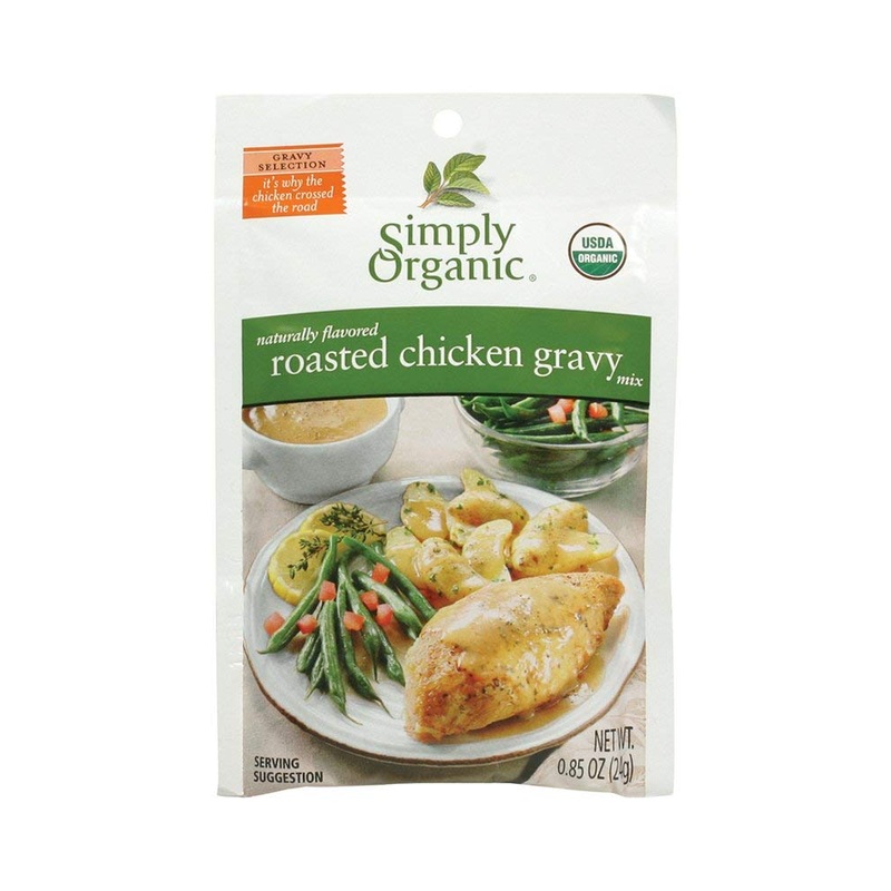 Simply Organic Food Flavor Chicken Gravy Mix 0.85 Oz. Packet