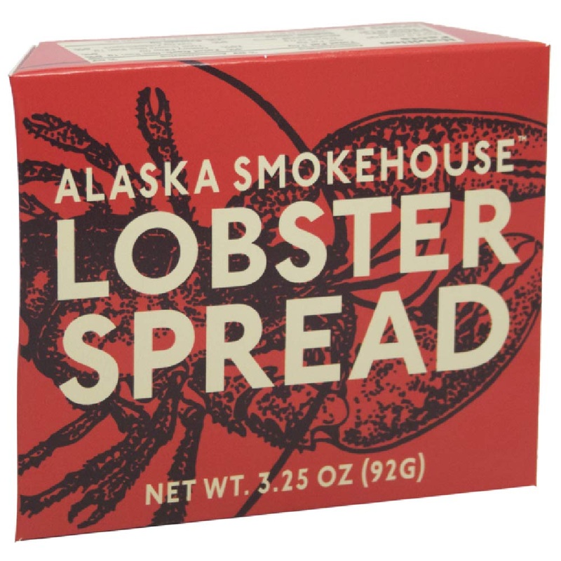 Alaska Smokehouse Lobster Spread Serving Design, 3.5 Ounce Boxes (Pack Of 6)