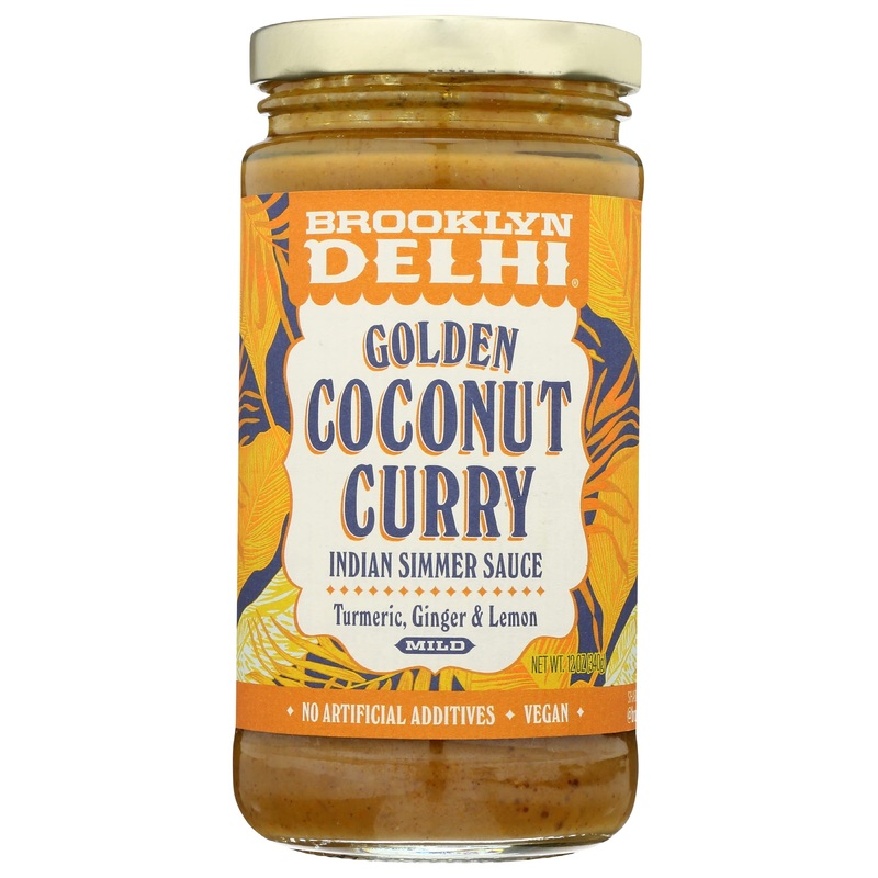 Brooklyn Delhi Golden Coconut Curry 12 Oz (Pack Of 6)