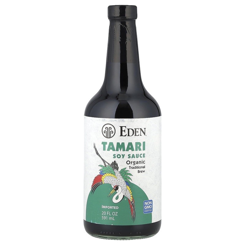 Eden Foods Organic Tamari Soy Sauce, 20 Fl Oz (591 Ml)