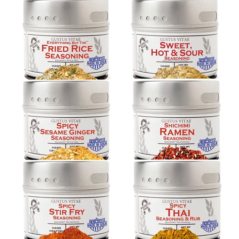 Fried Rice Seasoning Collection | Gourmet Spice Blends | Non Gmo, No Msg | Made In Usa | Small Batch, Hand Made | Non Gmo, All N