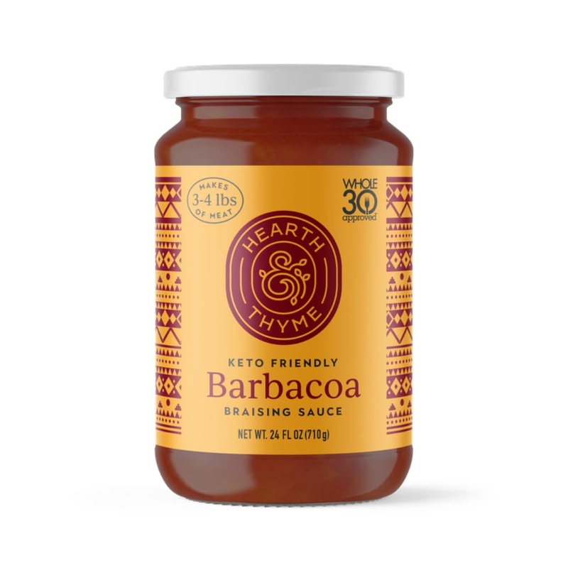 Hearth&Thyme Barbacoa Braising Sauce 22.5 Oz Made With Fragrant Spices. Not Another Simmer Sauce