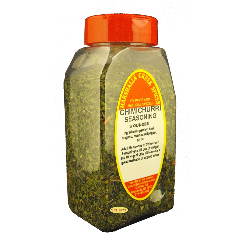 Marshalls Creek Spices, Select Chimichurri 3 Ounces. Makes A Great Marinade Or Dipping Sauce.