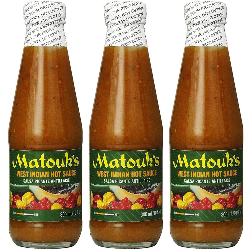 Matouk'S West Indian Hot Sauce Salsa Picante 10 Ounce (Pack Of 3)