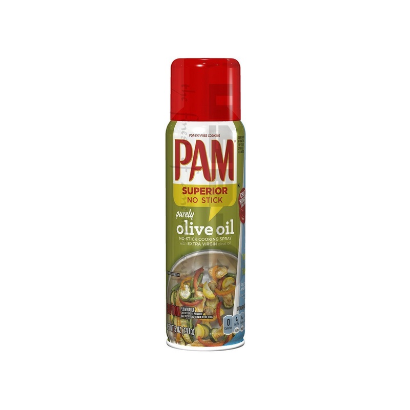 Pam 100% Natural Olive Oil Cooking Spray 5 Oz (Pack Of 12)