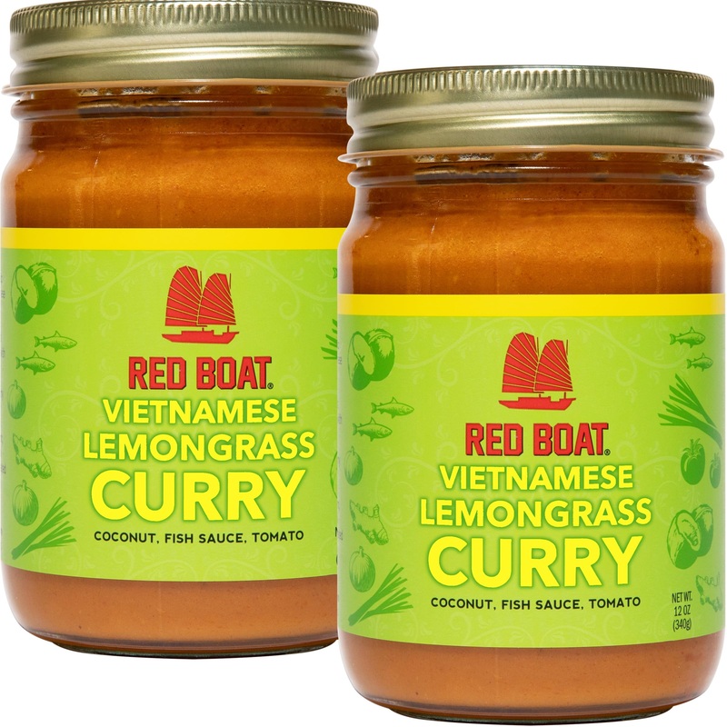 Red Boat Fish Sauce Vietnamese Lemongrass Curry | Deliciously Bold Flavors Ready In 20 Min | Simple Ingredients, Nothing Artific