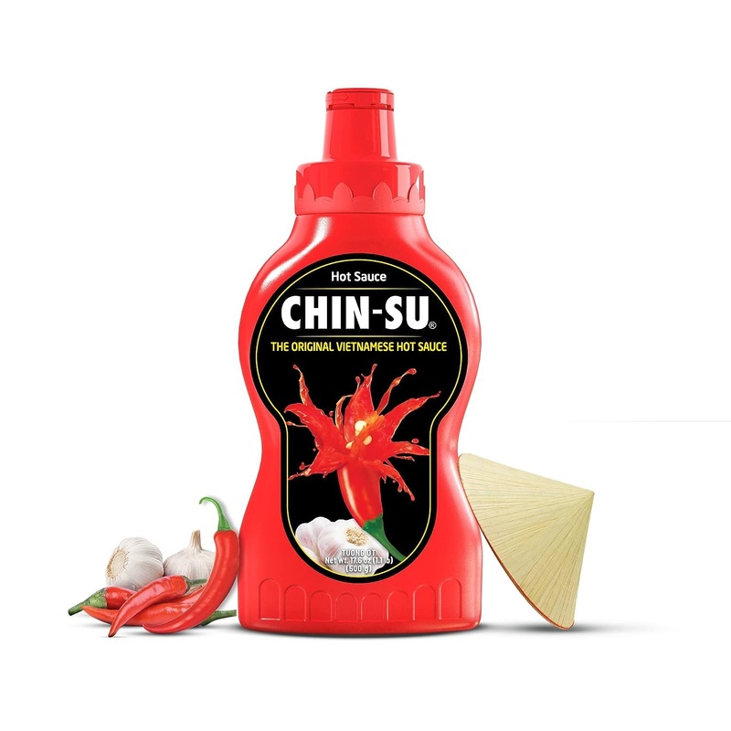 The Original Vietnamese Hot Sauce, Chin-Su Hot Chili Sauce, Gourmet Hot Sauce Bottle With Fermented Ripen Chili Peppers, An Uniq