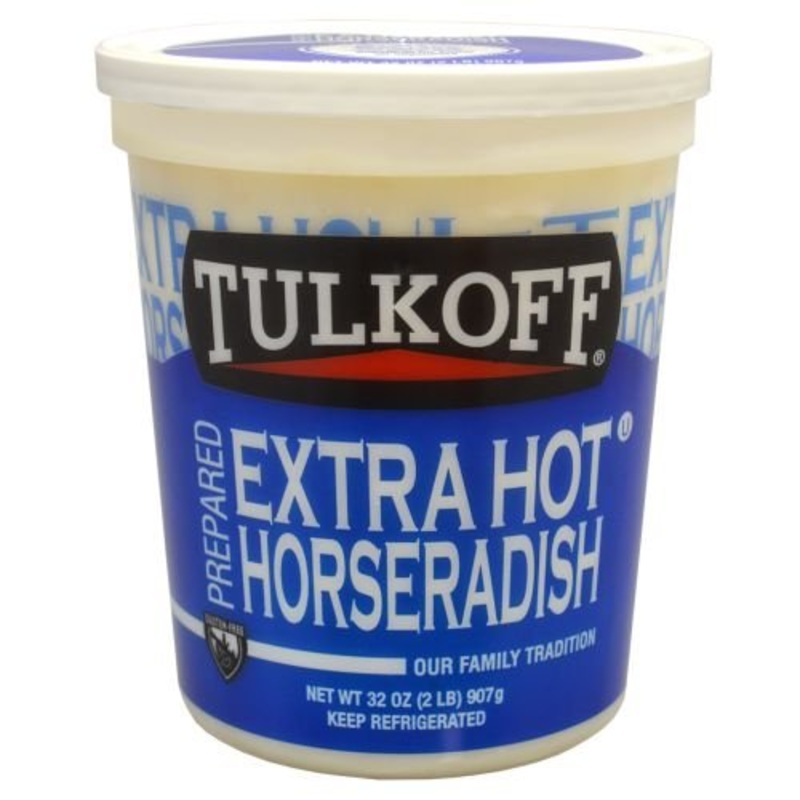 Tulkoff White Prepared Horseradish, 32 Ounce -- 6 Per Case.