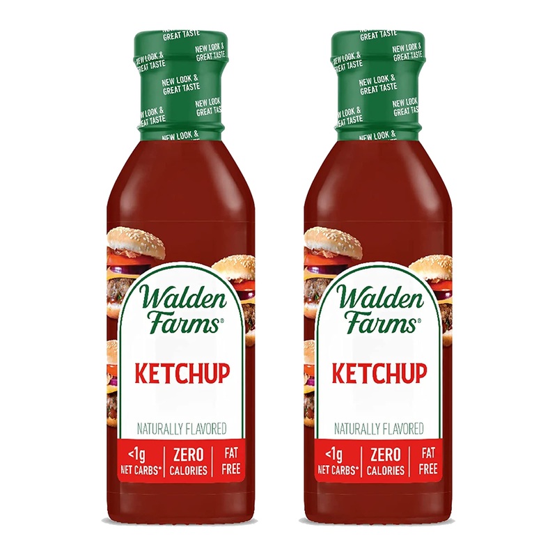 Walden Farms Sauce (12 Fl Oz (Pack Of 2), Ketchup)