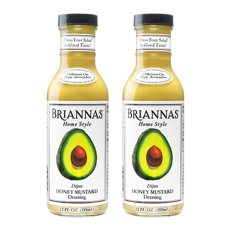 Briannas - Home Style Dijon Honey Mustard Dressing - Fine Salad Dressing Made With Premium Ingredients - Gluten Free & Kosher Dr