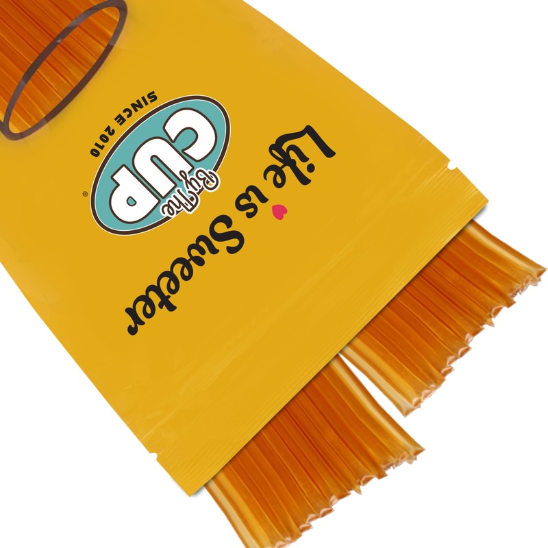 By The Cup Orange Blossom Honey Sticks (Pack Of 50)
