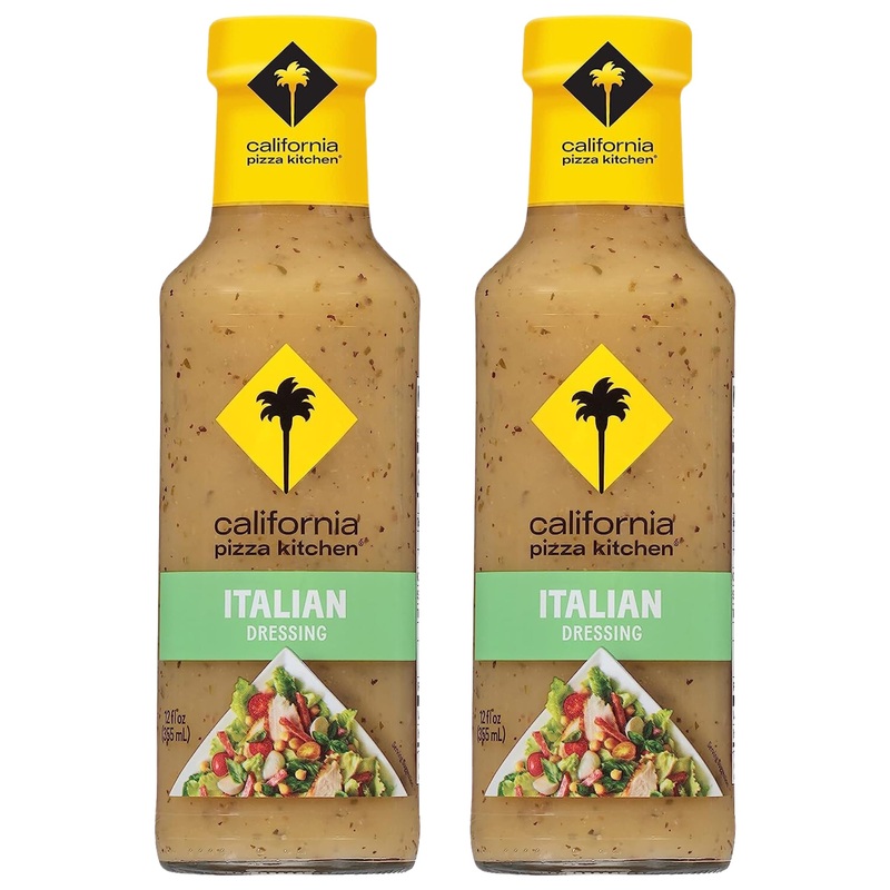 California Pizza Kitchen Italian Dressing - Zesty Italian Dressing, Italian Salad Dressings, Fresh Flavor, Restaurant Style - 12