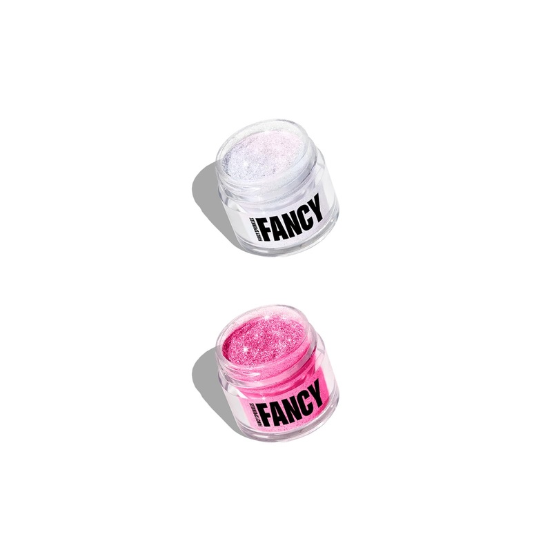 Fancy Sprinkles In Ur Dreams Edible Glitter Set For Sparkling Food & Drinks, No Taste Or Texture, Tourmaline Pink And Moonstone