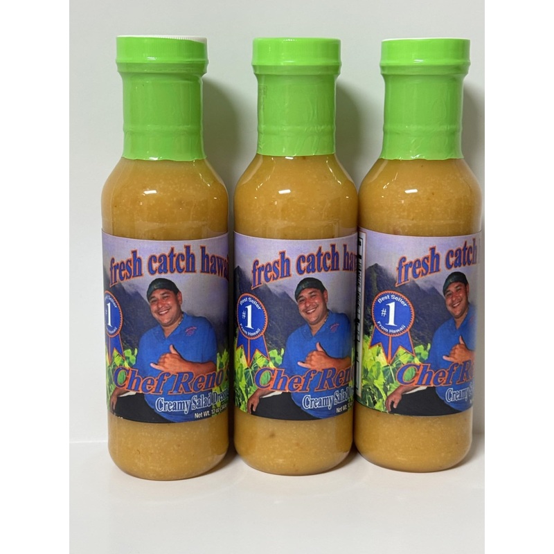 Fresh Catch Hawaii Chef Reno'S Creamy Salad Dressing, 12 Fl Oz