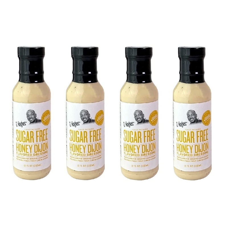 G. Hughes Sugar Free Salad Dressing Bundle Including (Honey Dijon) .4 Pack