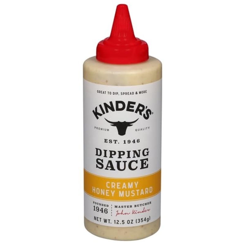 Kinder'S Premium Quality Creamy Honey Mustard Dipping Sauce, 12.5 Oz