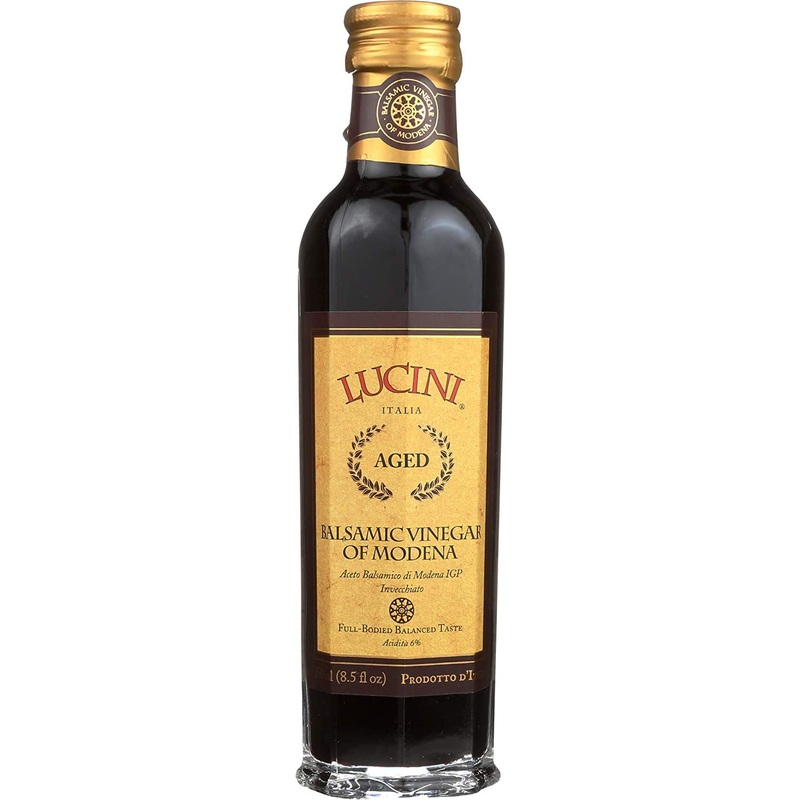 Lucini Aged Balsamic Vinegar Of Modena - Italian Balsamic Vinegar - Aged Balsamic Vinegar From Modena Italy - Non-Gmo Verified,