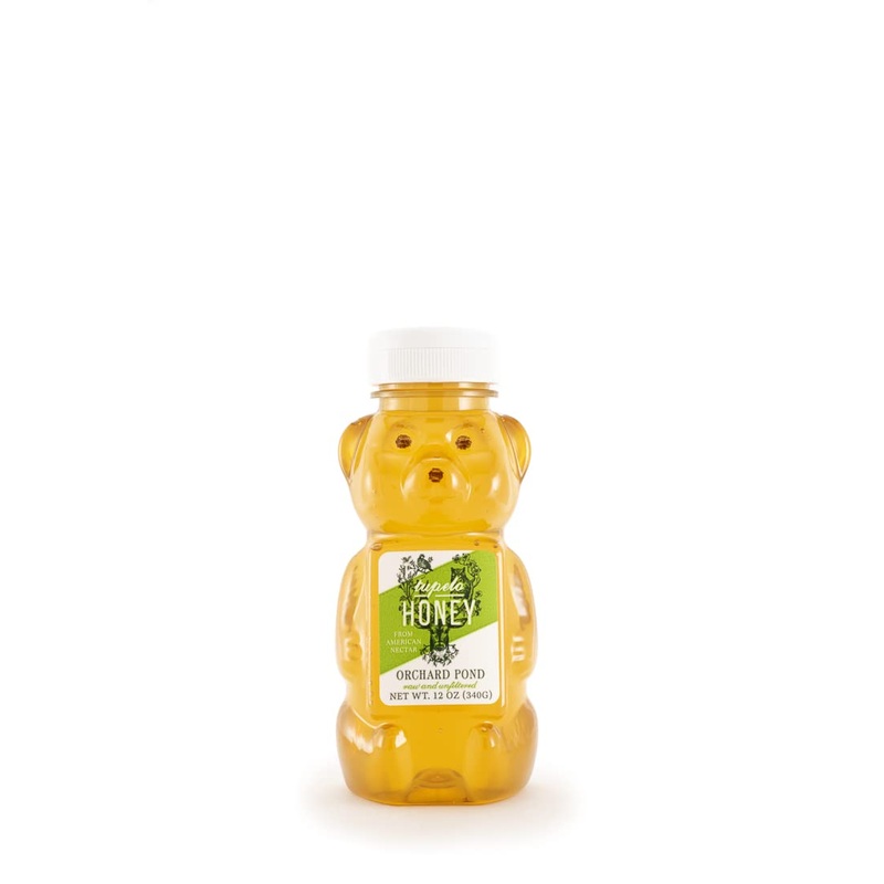 Orchard Pond Tupelo Honey - Rare Harvest From White Ogeechee Tupelo Trees, Handcrafted In North Florida, 100% Pure & Unheated -