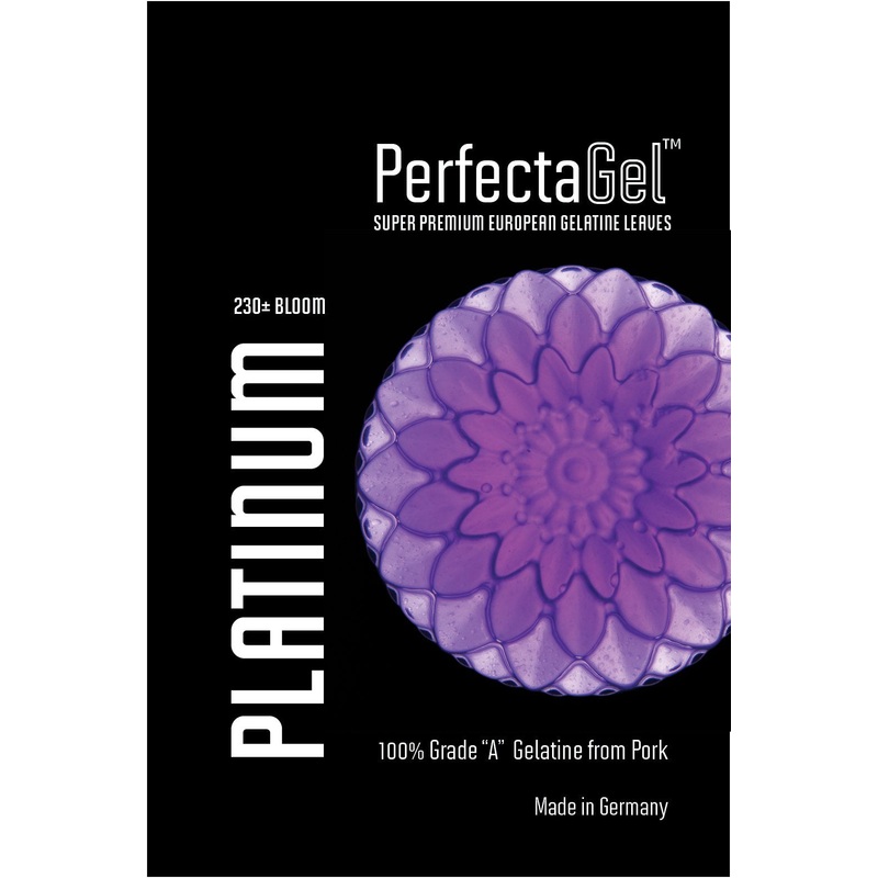 Perfectagel Platinum Gelatin Sheets (230 Bloom) - 1Kg [600 Sheets]