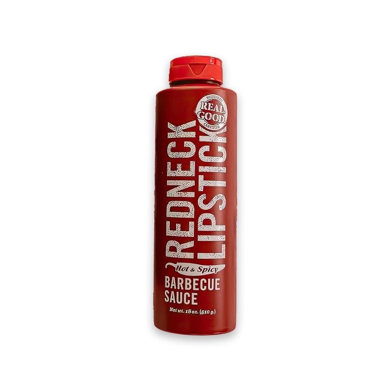 Redneck Lipstick Hot & Spicy Barbecue Sauce, Touch Of Cayenne Pepper, Ideal For All Recipe, Authentic American Tastes, Made In U