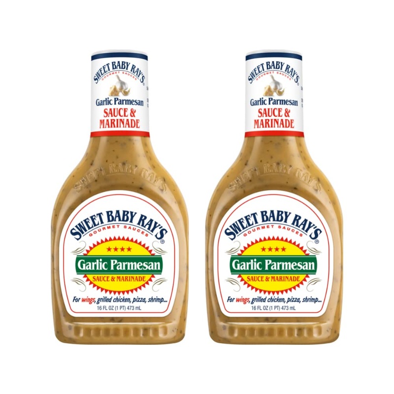 Sweet Baby Ray'S Garlic Parmesan Sauce & Marinade, 16 Ounce, (Pack Of 2)