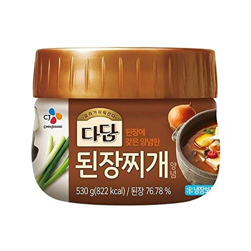 Zunkom Cj Premium Dadam Soybean Paste(Doenjang) Seasoning For Stew 530G 1Ea-