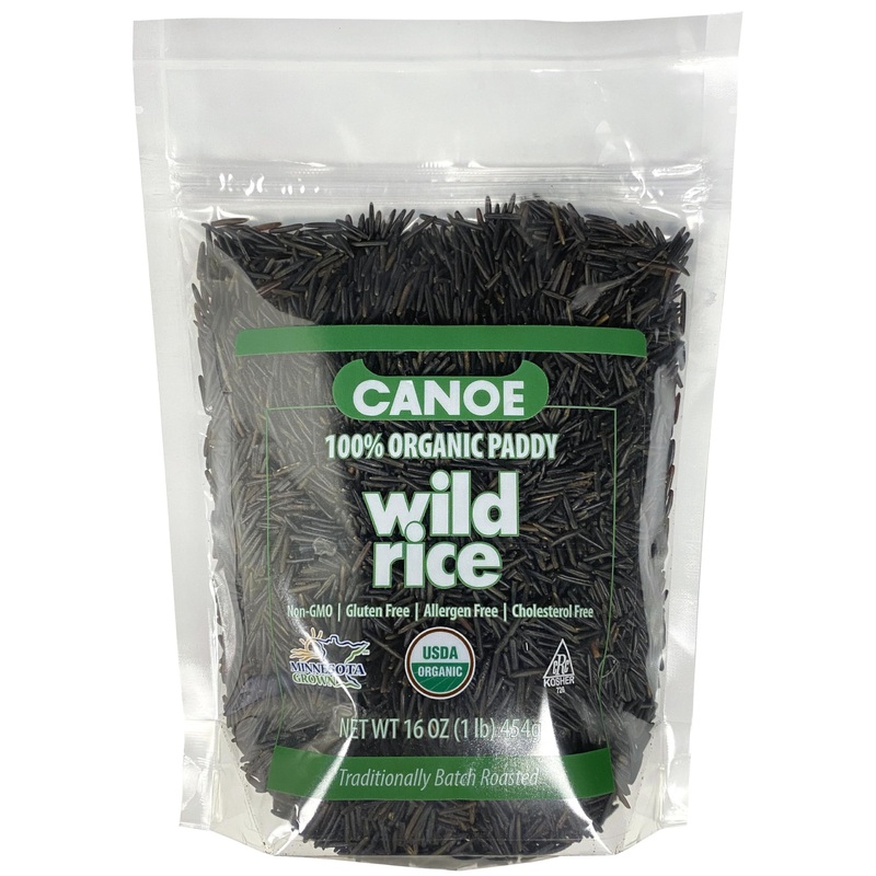 100% Organic Minnesota Paddy Wild Rice