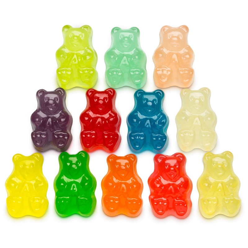 12 FLAVOR GUMMI BEARS