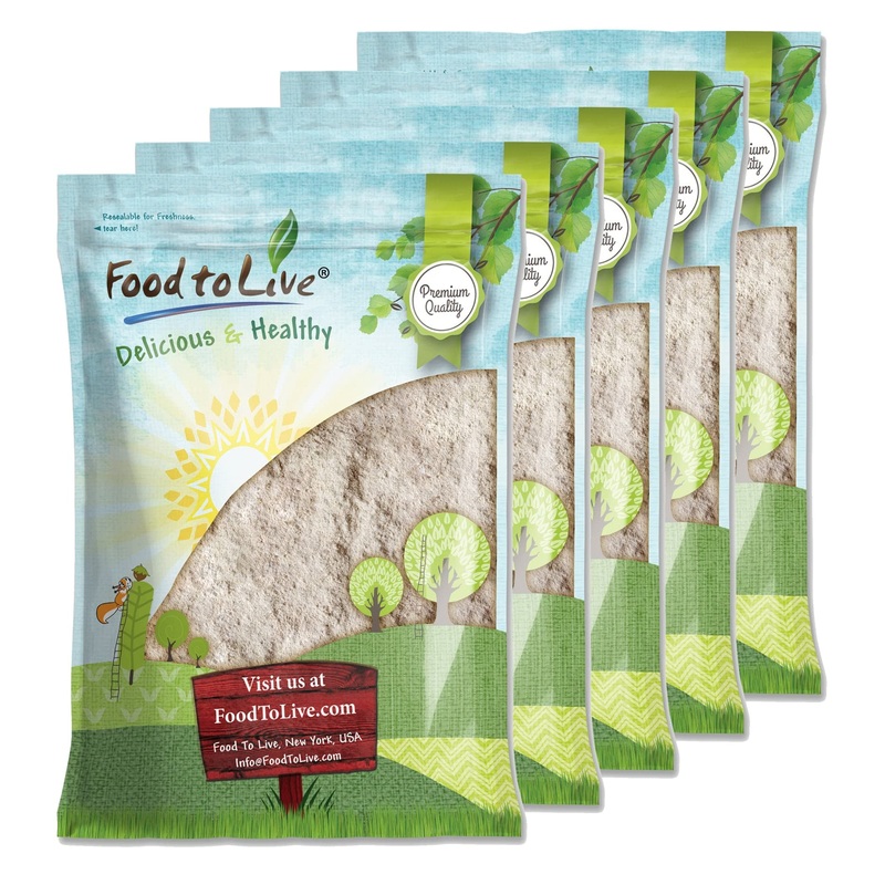 Food To Live Barley Flour, 25 Pounds - Fine Powder, Kosher, Vegan, Bulk. Rich In Fiber. Wheat Flour Alternative. Great For Bakin