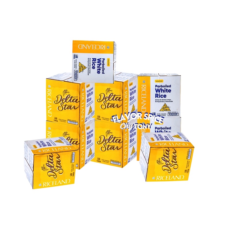 Generic Parboiled Rice 25Lb | 1 Box | Clean White Rice