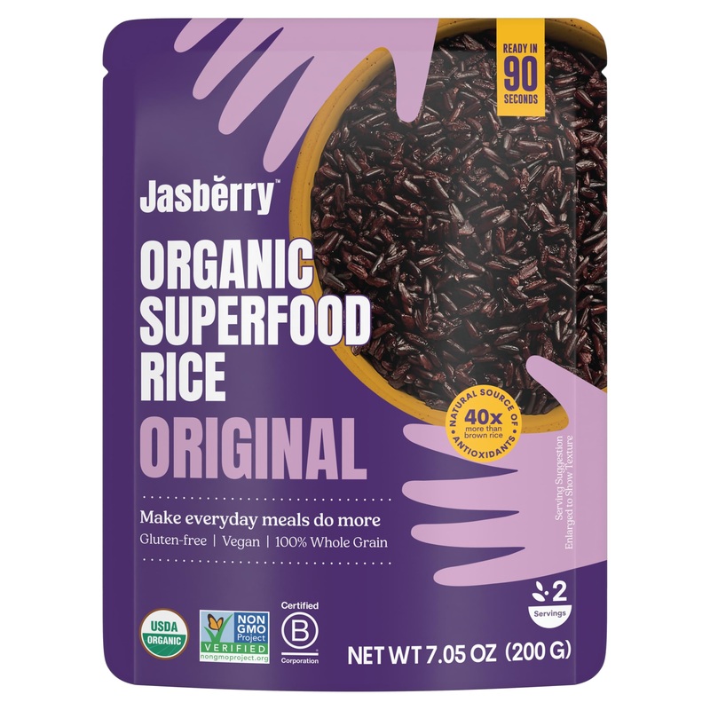 Jasberry Rice Organic Rte 7.05 Oz