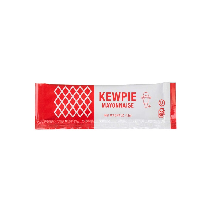 [Kewpie] Mayonnaise Single Serve Packets, Easy To Open, Great For Packing Lunch - 0.42Oz, Pack Of 200