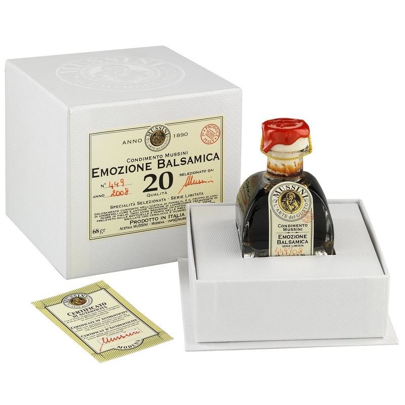 Mussini Aged Balsamic Collection, Emozione Balsamica (20 Year) 1.69 Fl Oz