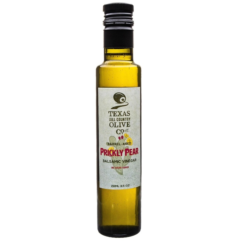 Prickly Pear Balsamic Vinegar - Gourmet Barrel Aged Infused Balsamic Vinegar - Great For Dressing Dipping Glazing - No Artificia