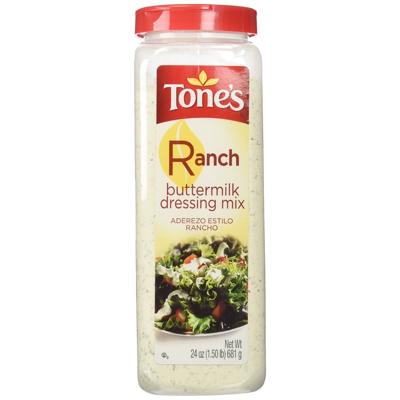Tone'S Buttermilk Ranch Dressing Mix - 24 Oz. Large