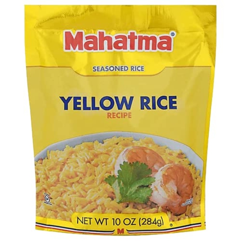 Yellow Rice, Mahatma Seasoned Rice 10 Oz, (2 Pack)