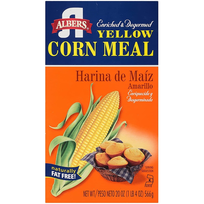 Albers Yellow Corn Meal, 20 Oz (Pack Of 4)