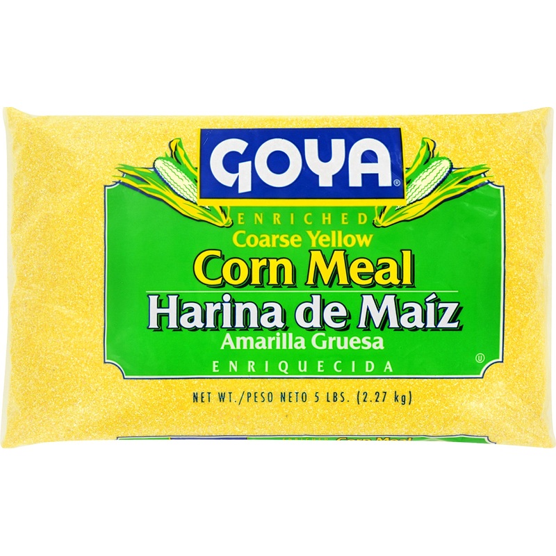 Goya Foods Coarse Yellow Corn Meal Enriched, 5 Pound