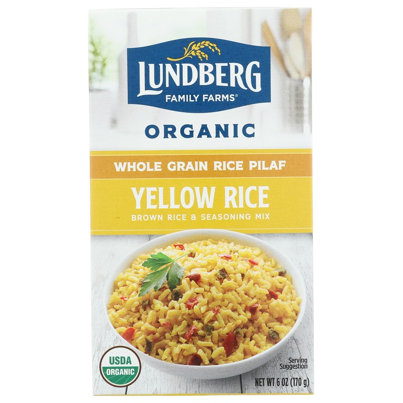 Lundberg Family Farms, Mix Rice Whole Grain Yellow Organic, 6 Ounce