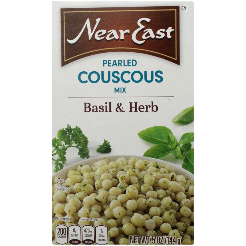 Near East Basil & Herb Pearled Couscous - 5 Oz