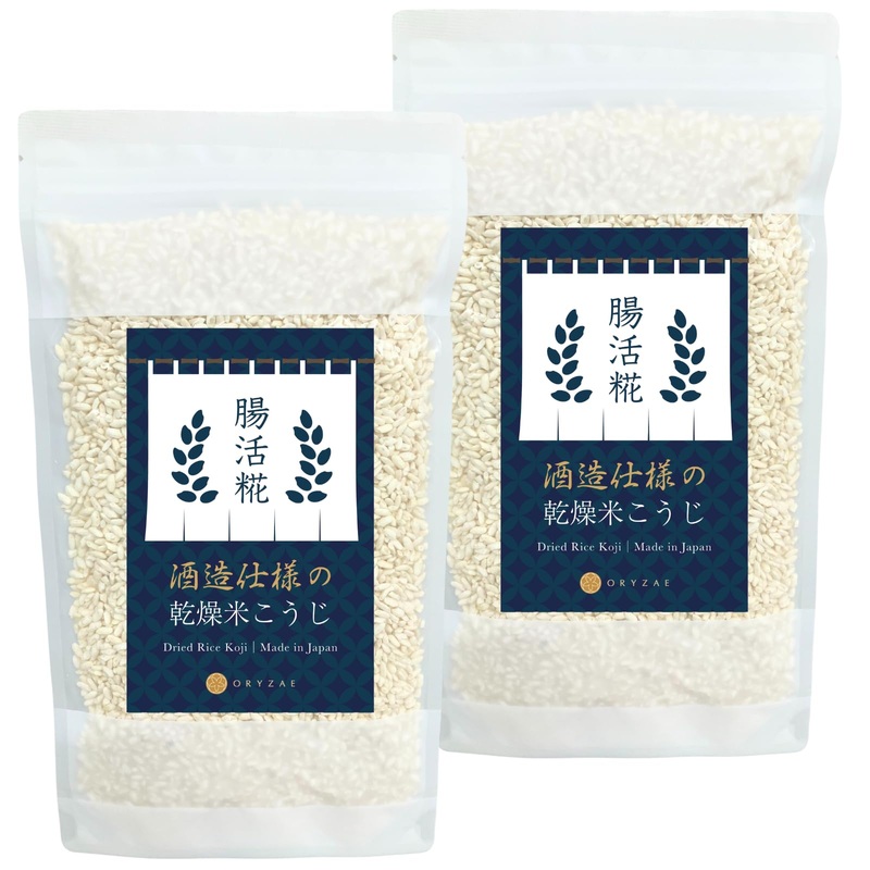 Premium Dried Rice Koji 14Oz (400G), Made In Japan, Shio Koji, Miso, Soy Sauce, Tamari, White Koji, Molted Rice, Oryzae