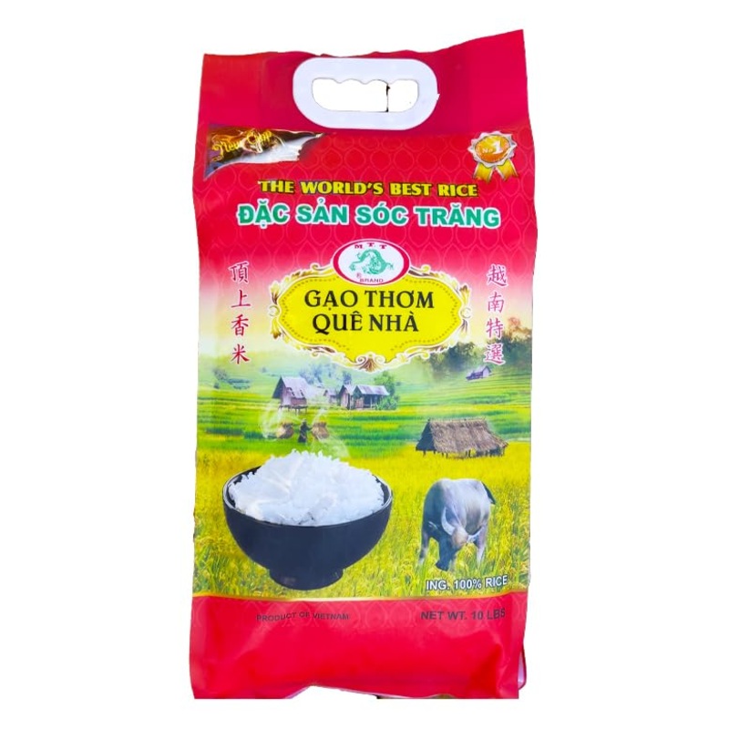 St25 Vietnam Fragrant Rice (GO Thom Qu Nh) - 10 Lb - C SN S  C Trang - The World'S Best Rice