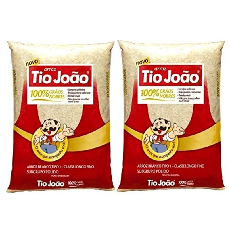 Tio Joao, Long Grain White Rice, 2Pk, 32 Ounce