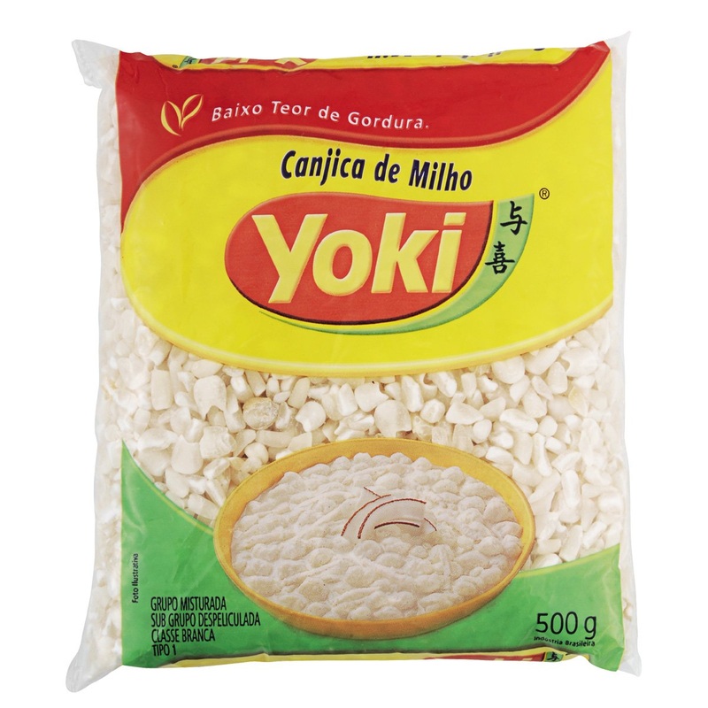Yoki - Canjica - White Corn Canjica - 17.64 Oz | Canjica De Milho Branca - 500G
