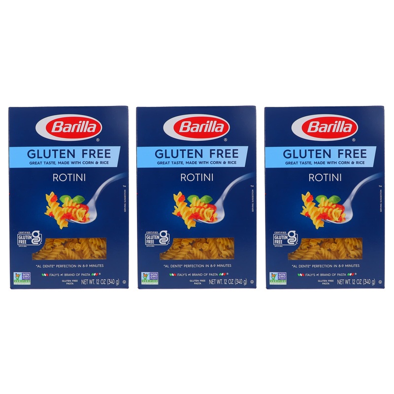 Barilla Gluten Free Rotini 12 Oz (3 Pack)