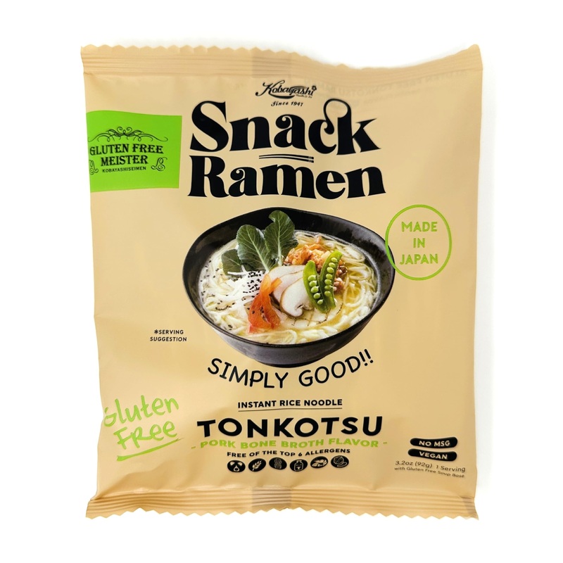 Gluten Free Snack Ramen-Tonkotsu 7Pk (Vegan/No Msg)