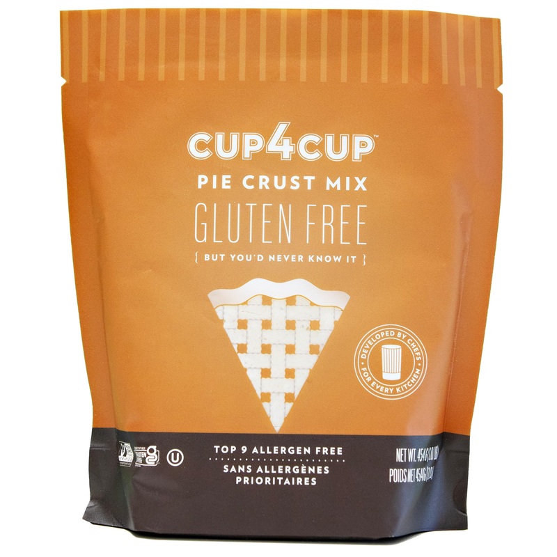 Cup4Cup Pie Crust Mix, 1 Lb, Certified Gluten Free, Non-Gmo, Dairy Free, Vegan, Made In The Usa